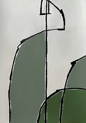 Organic Green Shapes