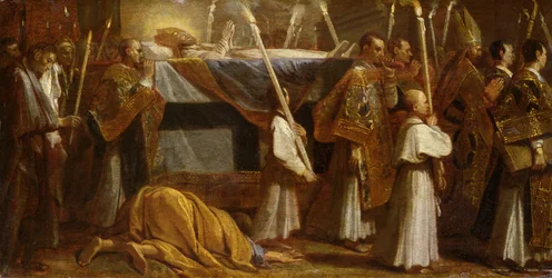 Funeral Procession of a Bishop