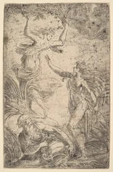 Apollo Chasing Daphne
