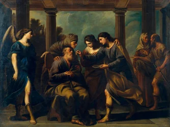 Tobias Healing His Father