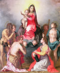 Madonna and Child with Saints