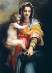 Madonna with child (detail)