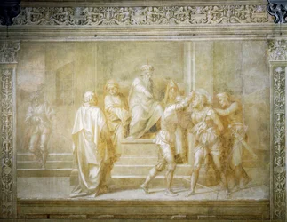 Saint John captured by order of Herod
