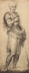 Study of a Male Figure