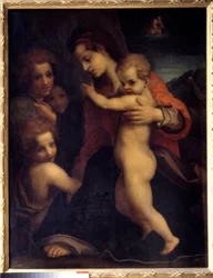 The Virgin, the Child Jesus, Saint John and Two Angels