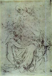 Study of a Madonna and Child