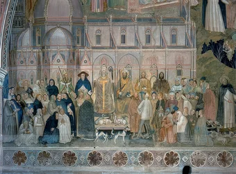 Triumph of the Dominican Monks. Ca. 1367-1369