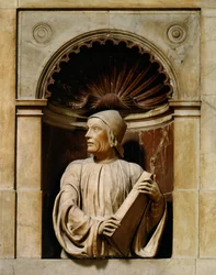 Bust of Philosopher Marsilio Ficino, Founder of the Platonic Academy