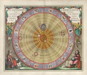 Harmonia Macrocosmica. The planisphere of Copernicus