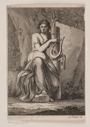 A Woman with Lyre and Fasces