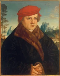 Portrait of a Man with a Red Beret