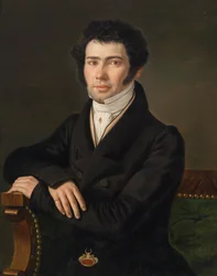 Portrait of Gaspari Spontini, Opera Composer and General Music Director in Berlin