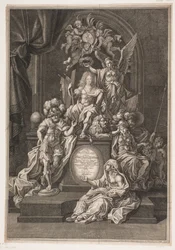 Allegorical Composition with Christian Gyldenløve