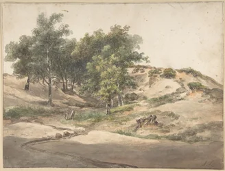 A Wooded Landscape Near Beekhuizen