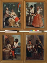 Four Different Racial Groups