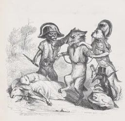 The Author of This Attack is a Delicate Little Wolf from Scenes from the Private and Public Life of Animals