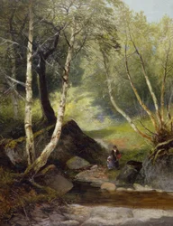 Among the Birches