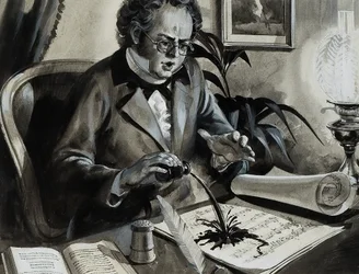 Portrait of Franz Schubert
