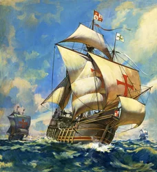 Unidentified sailing ships