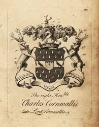 Coat of arms of Charles Cornwallis, Lord Cornwallis, 4th Baron Cornwallis