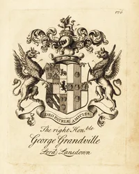 Coat of arms of the Right Honourable George Grandville, Lord Lansdown