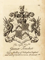 Coat of arms of James Touchet, Lord Audley of Heleigh, 6th Earl of Castlehaven