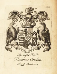 Coat of arms of Thomas Onslow, Lord Onslow, 2nd Baron Onslow