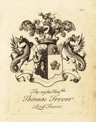 Coat of Arms of Thomas Trevor, Lord Trevor