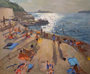 Afternoon by the sea, Croatia, 2014