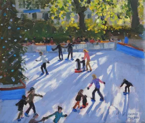 Ice Skating, Natural History Museum