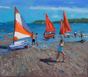 Red and White Sails, Abersoch