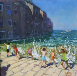 Seafront, Rovinj, Croatia