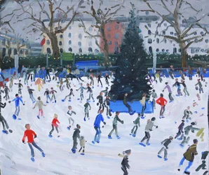 Skating, Natural History Museum, 2012