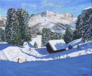 Ski chalet, Samoens, Grand Massif, France