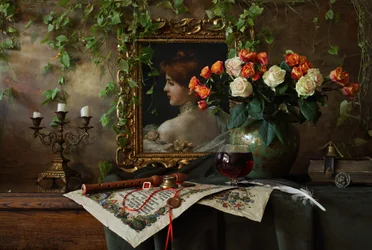Romantic Still Life Portrait