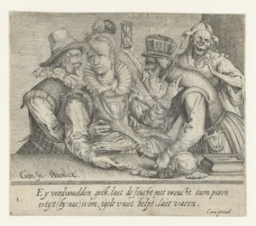 An Old Man Tries to Buy the Love of a Young Woman (Ongelijke liefde)