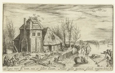 Winter Landscape with Skaters (Landscapes)