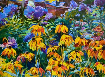Vibrant Garden Flowers