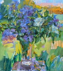 Vibrant Lilac Bouquet