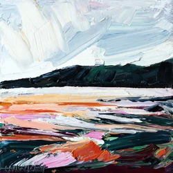 Colorful Textured Seascape