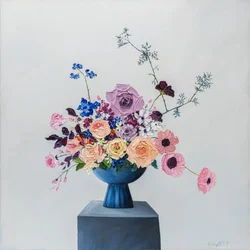 Pastel Bouquet in Blue