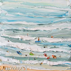 Textured Ocean Swimmers