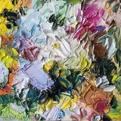 Vibrant Textured Abstract
