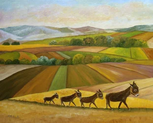 Donkey Family Journey