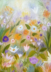 Dreamy Flower Field