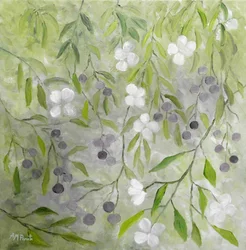 Flowering Olive Branches