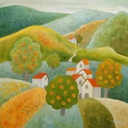 Peaceful Orange Tree Village