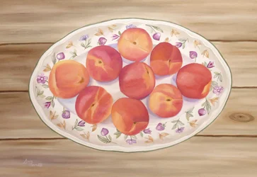Peaches on a Platter