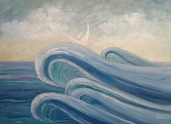 Sailing Blue Waves