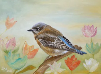 Spring Bird Bloom